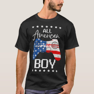 Spaß Alle amerikanischen Jungs 4. Juli Son Video G T-Shirt