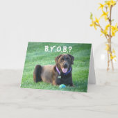 Spaß-alles- Gute zum Geburtstaggruß-Karte! 4 Karte (Gelbe Blume)