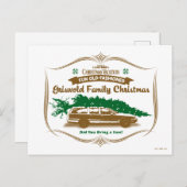 Spaß Alt-modische Griswold-Familie Weihnachten Postkarte (Vorne/Hinten)