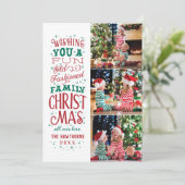 Spaß Alte Mode Weihnachten Drei Foto (Stehend Vorderseite)