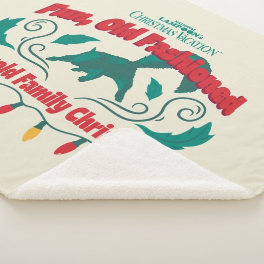 Spaß, altmodische Griswold Familie Weihnachten Sherpadecke (3/4)