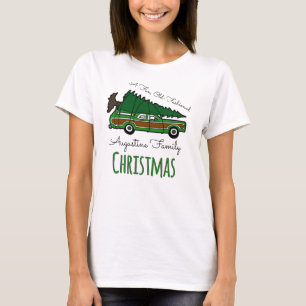 Spaß-altmodischen Weihnachtsferien T-Shirt