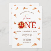 Spaß am 1. Geburtstag Einladung (Vorne/Hinten)