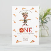 Spaß am 1. Geburtstag Foto Einladung (Stehend Vorderseite)