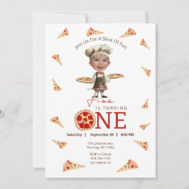 Spaß am 1. Geburtstag Foto Einladung