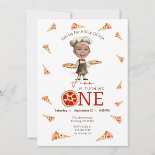 Spaß am 1. Geburtstag Foto Einladung