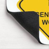 Spaß am Arbeitsplatz Mousepad (Ecke)