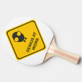 Spaß am Arbeitsplatz Tischtennis Schläger (Seitenansicht)
