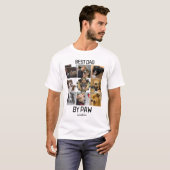 Spaß am besten Vater durch Paw Custom 9 FotoCollag T-Shirt (Vorne ganz)