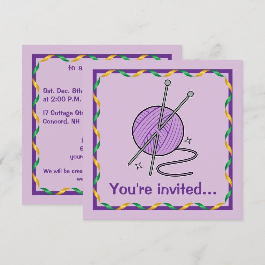 Spaß am Geburtstag Einladung (Vorne/Hinten)