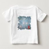 Spaß am Kalkware-Aquarell Baby T-shirt (Rückseite)