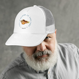 Spaß am Leben am See Einfache Fischreppe Truckerkappe