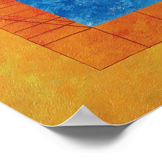 Spaß am Pool Poster (Ecke)