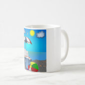 SPASS AM STRAND KAFFEETASSE (VorderseiteRechts)