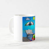 SPASS AM STRAND KAFFEETASSE (Vorderseite Links)