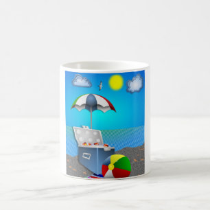 SPASS AM STRAND KAFFEETASSE