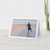 Spaß am Strand Karte (Vorderseite)