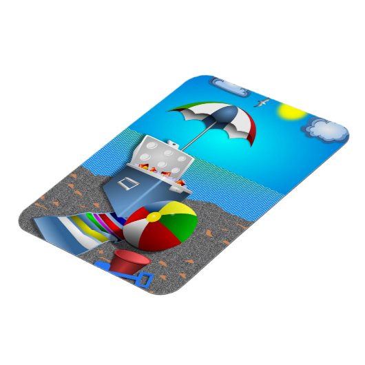 SPASS AM STRAND MAGNET (Linke Seite)