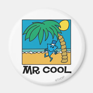 Spaß am Strand mit Mr. Cool Magnet
