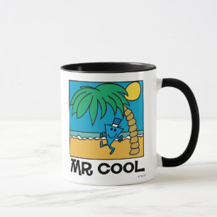 Spaß am Strand mit Mr. Cool Tasse