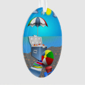 SPASS AM STRAND ORNAMENT (Vorderseite)