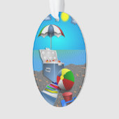 SPASS AM STRAND ORNAMENT (Vorderseite)