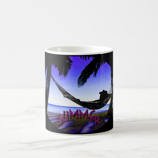 Spaß am Strand! Tasse (Mittel)