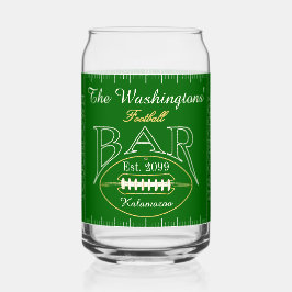 Spaß American Football Bar Trinkbehälter Beer Dosenglas