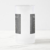 Spaß American Football Bar Trinkbehälter Beer Mattglas Bierglas (Mittel)