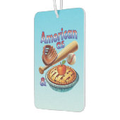 Spaß amerikanisch als Baseball & Apple Pie Autolufterfrischer (Links)