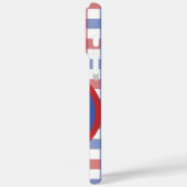 Spaß amerikanisch als Baseball & Apple Pie Case-Mate iPhone Hülle (Rückseite / Links)
