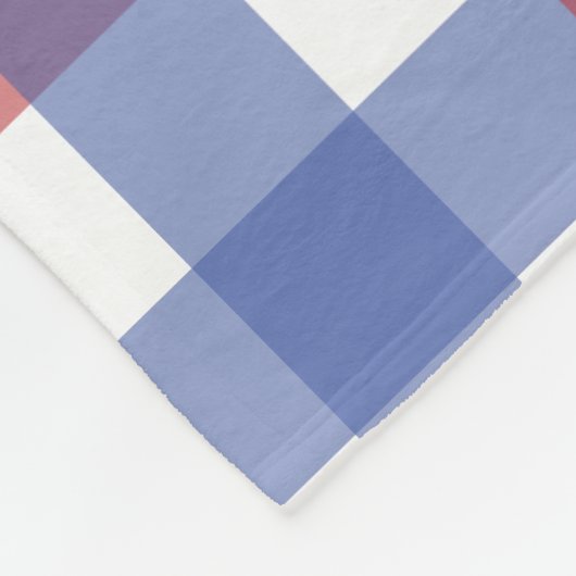 Spaß amerikanisch als Baseball & Apple Pie Fleecedecke (Ecke)