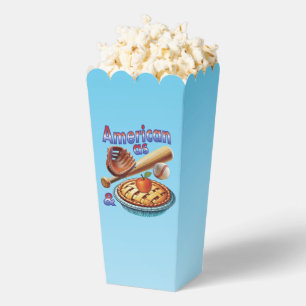 Spaß amerikanisch als Baseball & Apple Pie Geschenkschachtel