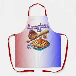 Spaß amerikanisch als Baseball & Apple Pie Schürze