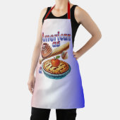 Spaß amerikanisch als Baseball & Apple Pie Schürze (InSitu)