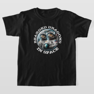 Spaß an bärtigen Drachen im Weltraum T-Shirt