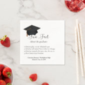 Spaß an den Abschluss-Servietten Serviette (Beispiel)