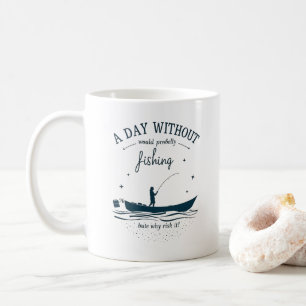 Spaß an der Freizeit: Erleben Sie Ihre Angelleiden Kaffeetasse