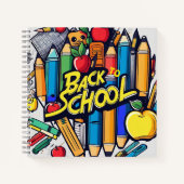 Spaß an der Schule Notizblock (Vorderseite)