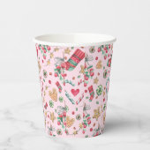 Spaß an Weihnachtskeksen und -kandies      Pappbecher (Links)