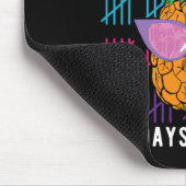 Spaß Ananas 100 Tage Schullehrer und Stude Mousepad (Ecke)