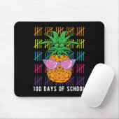 Spaß Ananas 100 Tage Schullehrer und Stude Mousepad (Mit Mouse)