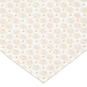 Spaß Anfangsbuchstabe Monogram Hand Drawn Sun Tischdecke (Schrägansicht)