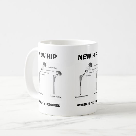 Spaß-angesagte Operation - Versammlung erfordert Kaffeetasse (Vorderseite Links)