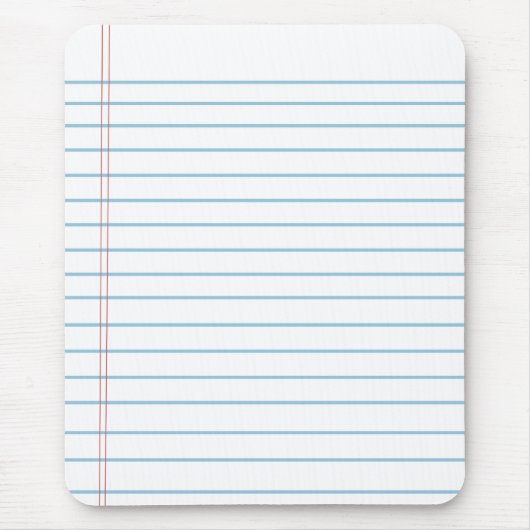 Spaß-Anmerkungs-Papier-Mausunterlage Mousepad (Vorne)