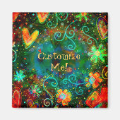 Spaß Anpassen Sie Ihr eigenes Hübsches Inspirivity Magnet (Vorne)