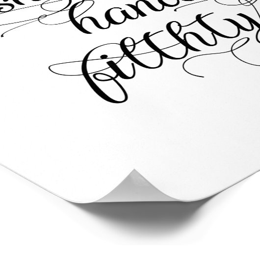 Spaß Art Poster (Ecke)