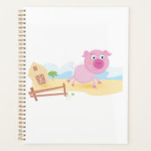 Spaß auf dem Bauernhof mit Stall und Zaun Planer (Vorderseite)