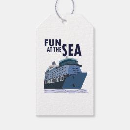 Spaß auf dem Kreuzfahrtschiff Geschenkanhänger