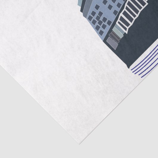 Spaß auf dem Kreuzfahrtschiff Seidenpapier (Detail)